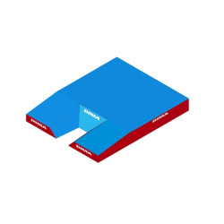 Club comfort plus single cover landing system6.30 x 5.00 x 0.80/0.50m