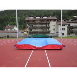 Weather cover for club pole vault landing system 6.30x5.00x0.73/0.43m