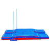 Meeting double-frontsingle coverpole vault landing system10.00 x 5.00 x 0.80/0.50m