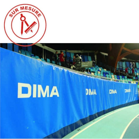 Custom made finish line protective pad - Track and Field | Dimasport