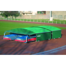 Garage sur roues fixes pour sautoir perche meeting7.85 x 5.60m
