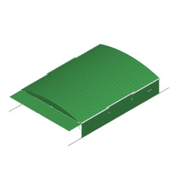 Garage integral sur roues fixes pour sautoir perche concept iv10.00 x 6.50m