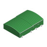 Garage sur roues fixes pour sautoir hauteur international6.50 x 4.60m