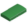 Garage sur roues fixes pour sautoir hauteur concept iii8.50 x 4.80m