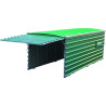 Garage / abri extérieur pour rangement matériel 5.10 x 2.20 x 1.90 m