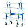 Chariot pour planchettes a plasticine