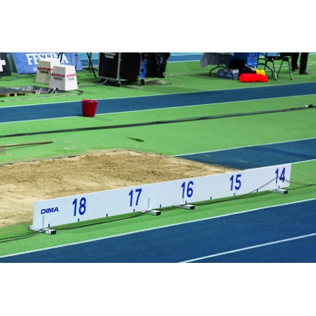 Pvc distance indicator board
