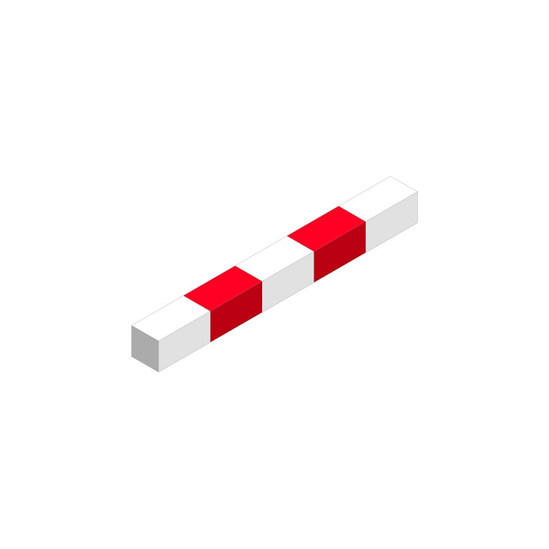 Replacement wooden beam for mini steeplechase barrier