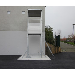Timing platform with camera stand
