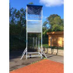Clear weather cover for timing platform