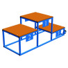 3 place steel award's stand