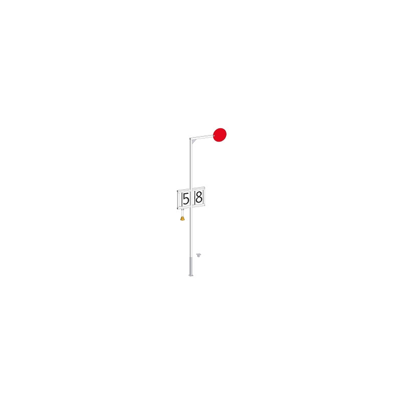 Lap counter with bellon heavy base