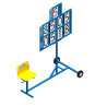 Performance indicator cart