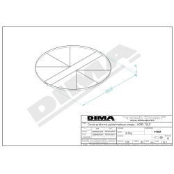 CERCLE CERTIFIÉ WA POUR LE LANCER DE POIDS/MARTEAU Ø213.5CM |DIMASPORT