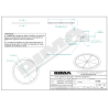 CERCLE CERTIFIÉ WA POUR LE LANCER DE POIDS/MARTEAU Ø213.5CM |DIMASPORT