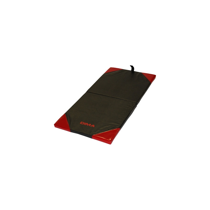 FOLDABLE REINFORCED CORNERS FITNESS / SPORT MAT 100X50X3CM - DIMASPORT