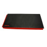 BLACK SPORT / FITNESS MAT WITH VELCRO STRIPS 200X100CM - DIMASPORT