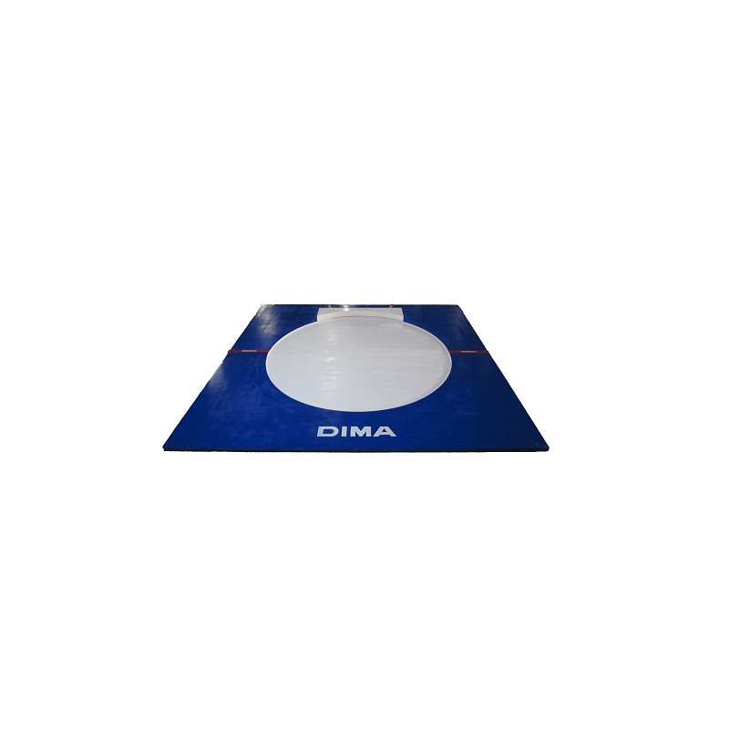 INDOOR SHOT PUT THROWING PLATFORM WITH INTEGRATED TOEBOARD |DIMASPORT