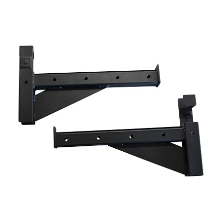 Safety spotter arms