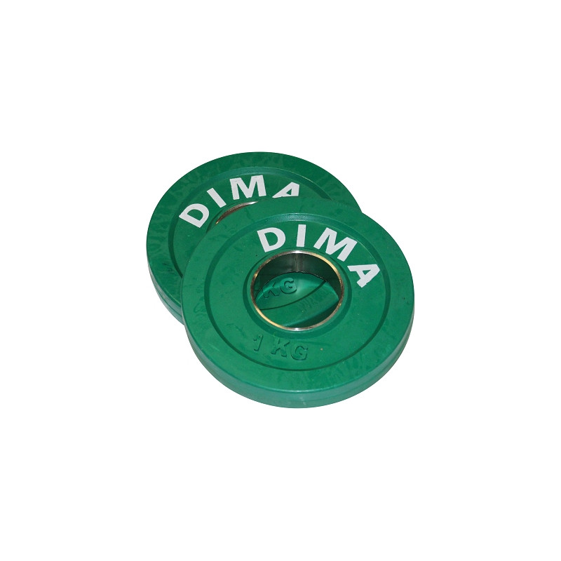 PRECISION PLATES FOR OLYMPIC WEIGHTLIFTING BARS - DIMASPORT