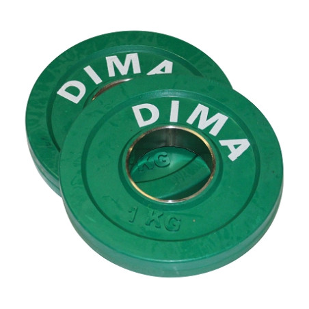 PRECISION PLATES FOR OLYMPIC WEIGHTLIFTING BARS - DIMASPORT