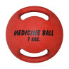 MEDICINE BALL A DOUBLE POIGNÉE - 6, 7 ET 8KG - DIMASPORT