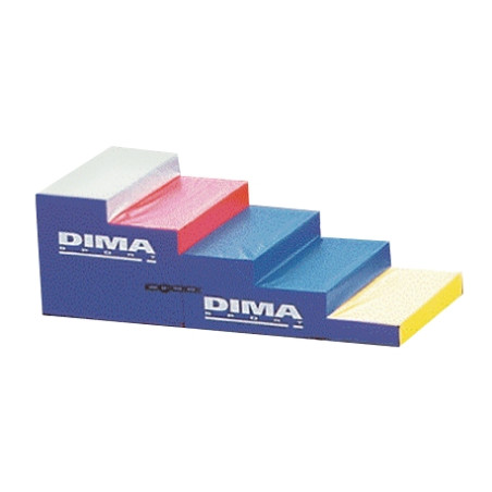5-step foam stairs for long jump 300x150x100cm