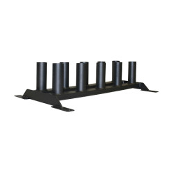 BARBELL HOLDER VERTICAL STORAGE RACK - 10 OLYMPIQUE BARS - DIMASPORT