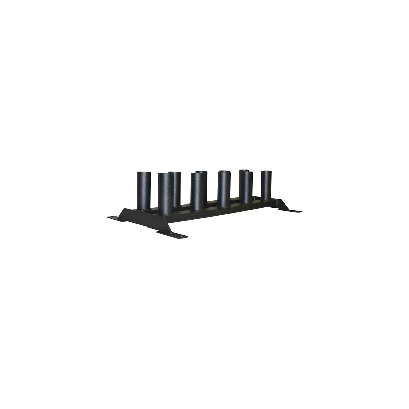BARBELL HOLDER VERTICAL STORAGE RACK - 10 OLYMPIQUE BARS - DIMASPORT