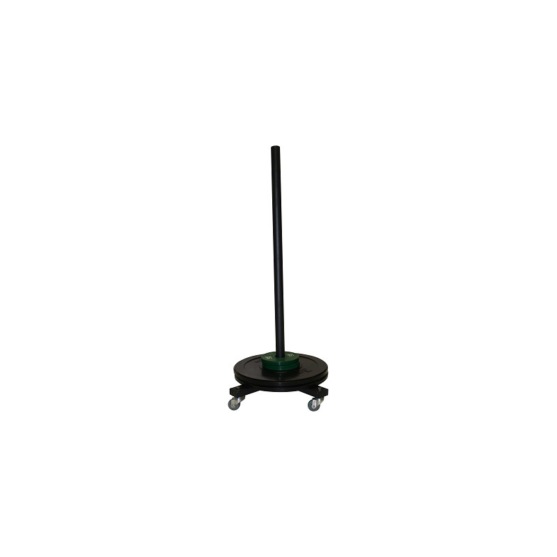 OLYMPIC BUMPER PLATES STACKER ON WHEELS - DIMASPORT
