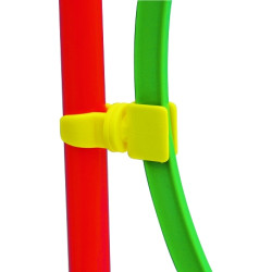 Rotating clips for plastic poles | Dimasport