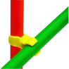 Rotating clips for plastic poles | Dimasport