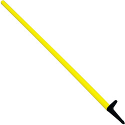 Slalom poles with plastic spikes (set of 12)