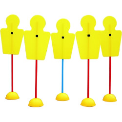 Training dummy (set of 5) for sport training 