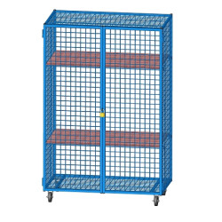 MESH MOBILE STORAGE CABINET 120X70X183CM - DIMASPORT