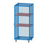 MESH MOBILE STORAGE CABINET 120X70X183CM - DIMASPORT