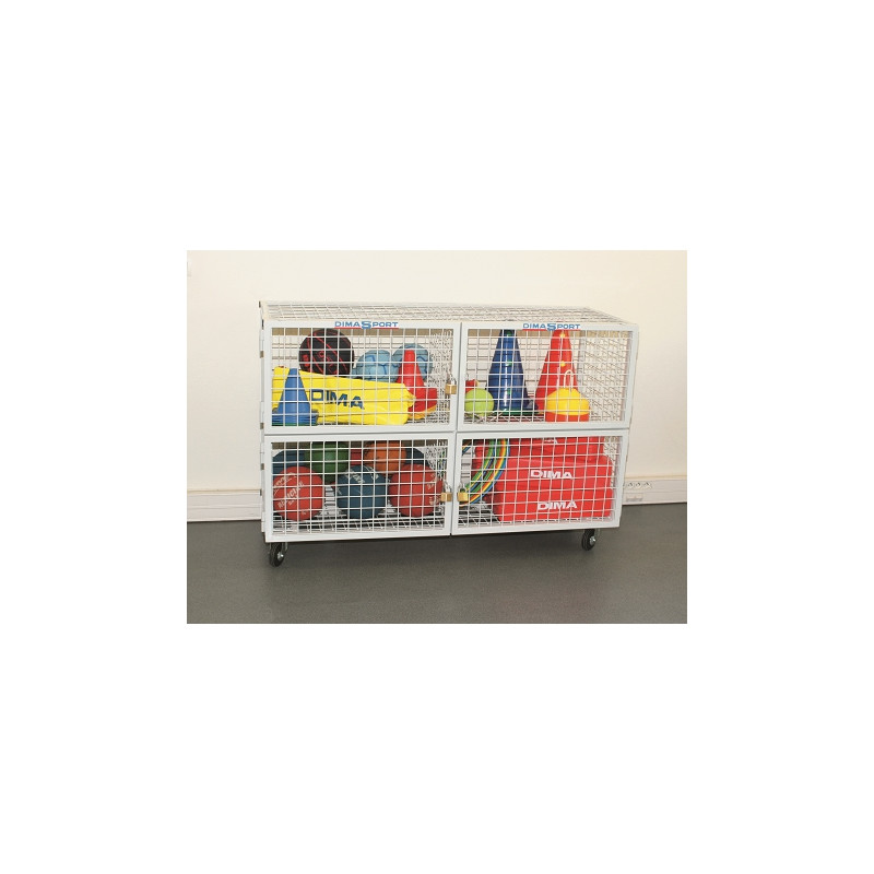 MOBILE EQUIPEMENT STORAGE CUPBOARD  150X54X103CM - DIMASPORT