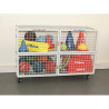 MOBILE EQUIPEMENT STORAGE CUPBOARD  150X54X103CM - DIMASPORT