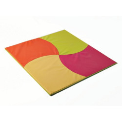 TAPIS CONFORT POUR ENFANT MOULIN A VENT 120X120X2CM - DIMAKID
