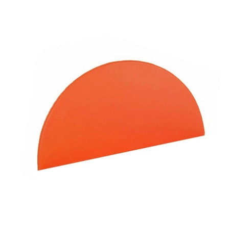 Half-moon comfort mat diam.130 x 2 cm