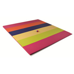 Dimakid foldable exercise area apricot colour