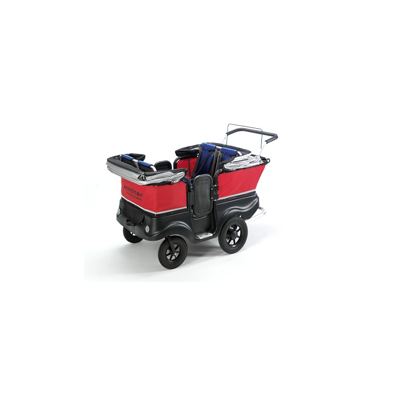 De luxe turtle kiddy bus 4-seater