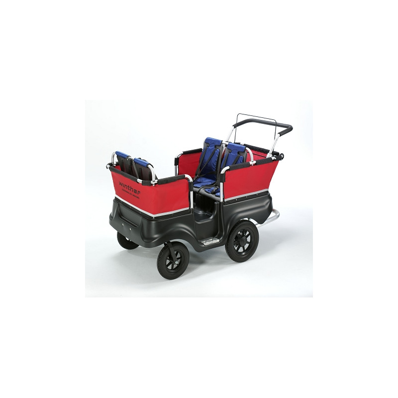 Turtle kiddy bus 4-seater