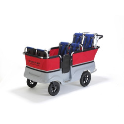 Poussette kiddy bus 4 places