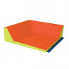 Tapis dossier d'angle quietude 96 x 96 x 30 cm