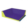 Tapis dossier d'angle quietude 96 x 96 x 30 cm