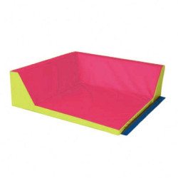 Tapis dossier d'angle quietude 96 x 96 x 30 cm