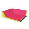 Tapis dossier d'angle quietude 96 x 96 x 30 cm