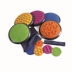 Tactile discs mobility course (10 pieces)