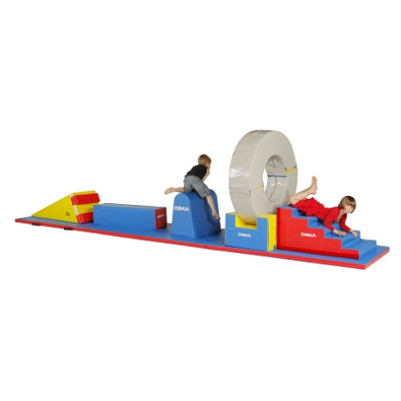 ZIG ZAG MOTOR SKILLS OBSTACLE COURSE CHILDREN 2/8 YEARS OLD - DIMAKID